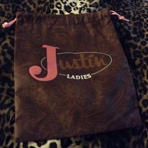Justin dust bag